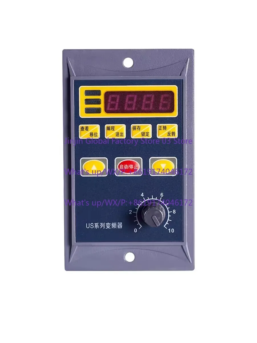 Small inverter 0.75KW400W inverter US single input 220V output three-phase governor