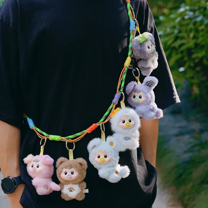 قلادة صندوق أعمى من سلسلة Bao-ao Star Island - لعبة زخرفة سطح المكتب الغامضة هدية مفاجئة وجه فينيل عصري قابل للجمع