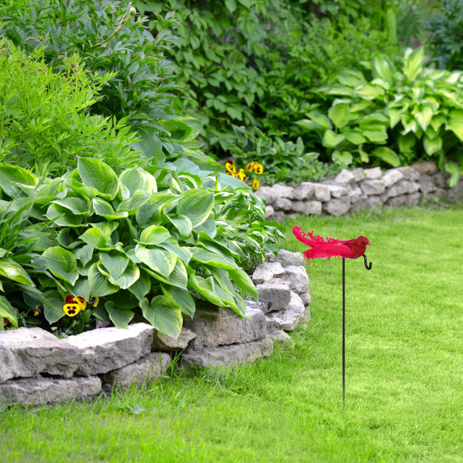 

6 Pcs Artificial Bird Ornaments Figurine Decorations Birds Crafts Animal