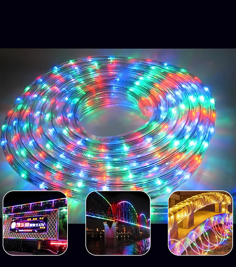 

6 цветов Dreamcolor светодиодная лента 220 В водонепроницаемая светодиодная лента 1 м-100 м вилка европейского стандарта 8 режимов управления наружное домашнее садовое декоративное освещение