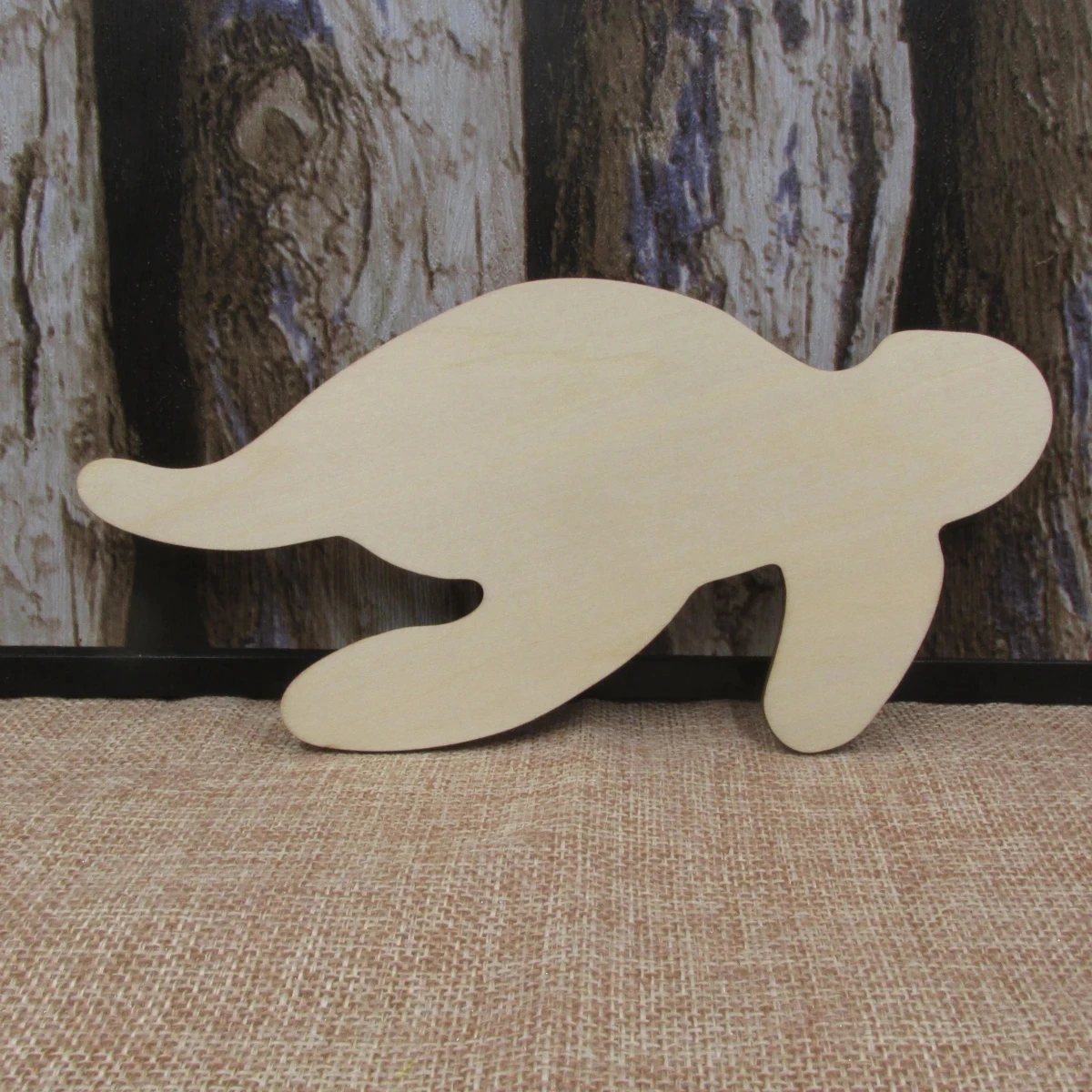 5,1–20,3 cm dick, unlackiert, blanko, Holz, unter dem Meer, Tier-Dophin-Laser, ausgeschnitten, Holzform, Bastelbedarf, Holzhandwerk-Ausschnitt – Detail 29