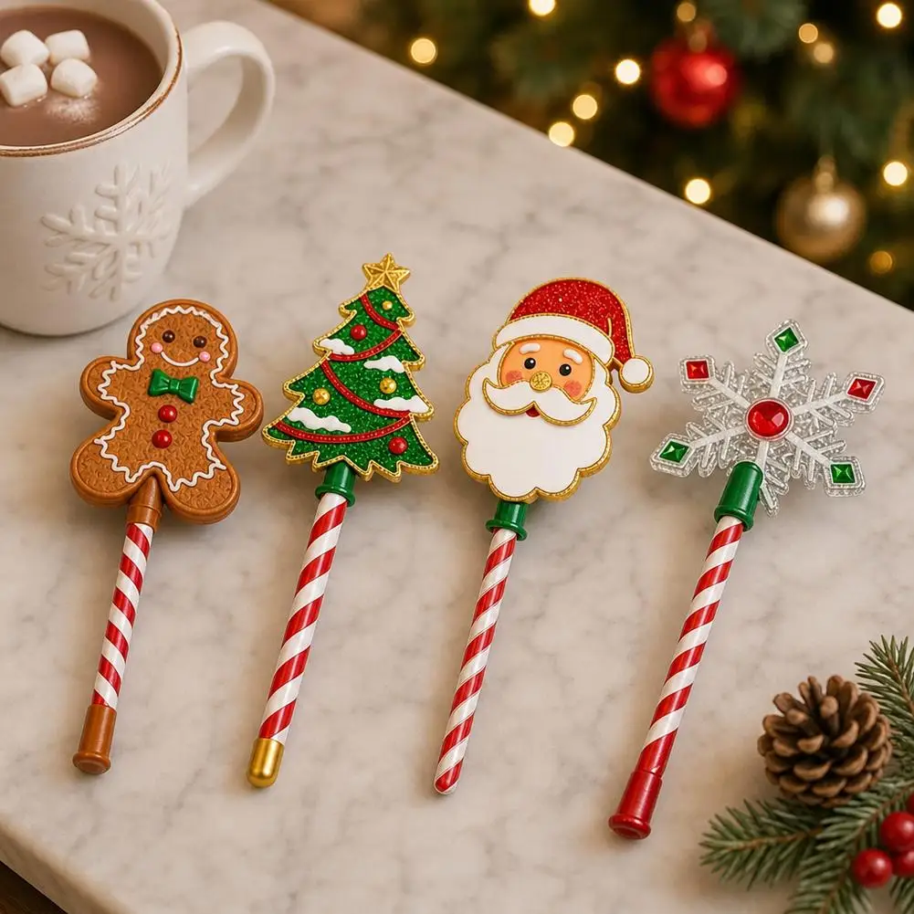 Weihnachtlicher Kreativer Zauberstab für Tap-to-Pay-Funktion, Kreditkartenhalter, Tragbares Weihnachts-Zahlungszubehör, Weihnachtsmann-Zubehör – Detail 6