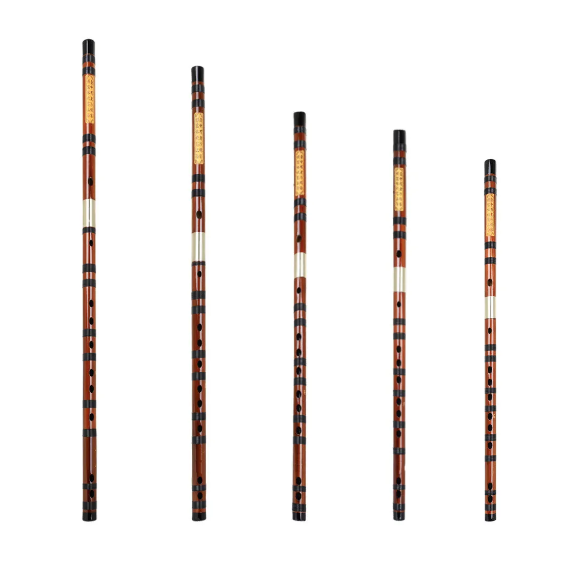 

Refined Bamboo Flute Cloth Box C/D/E/F/G Tune Musical Instruments Wholesale Bamboo Flute for Beginners