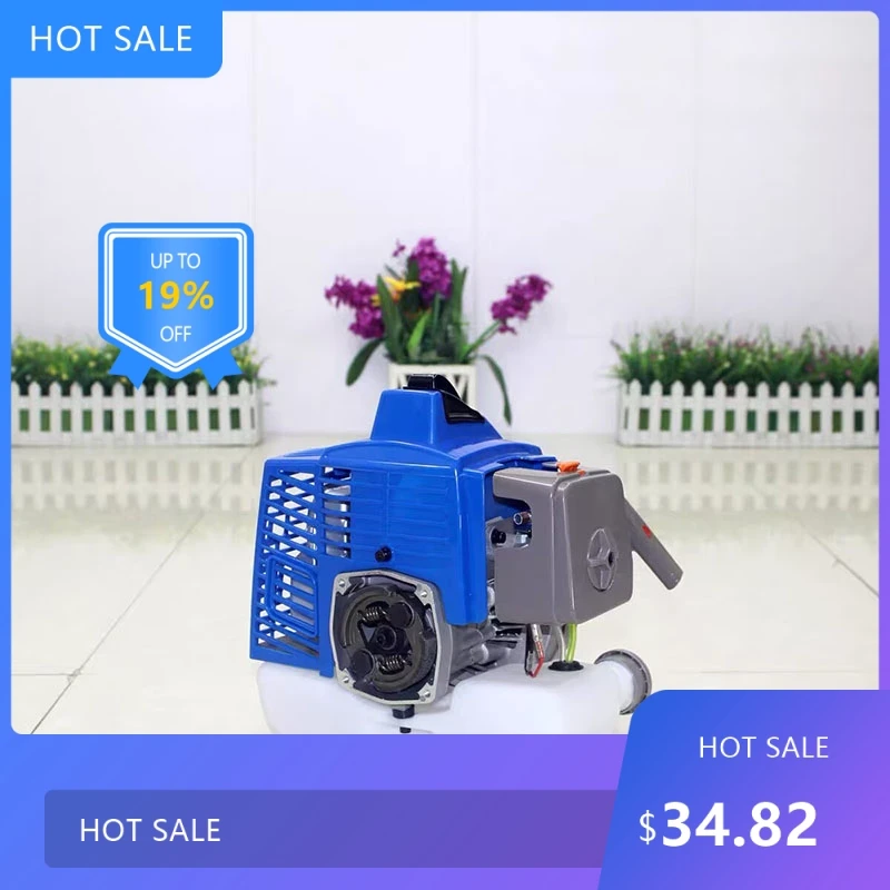 Petrol Power Head 2500W Gas Engine Motor Replacement For Post Hole Digger Earth Auger Lawn Mower Backyard Garden Tools