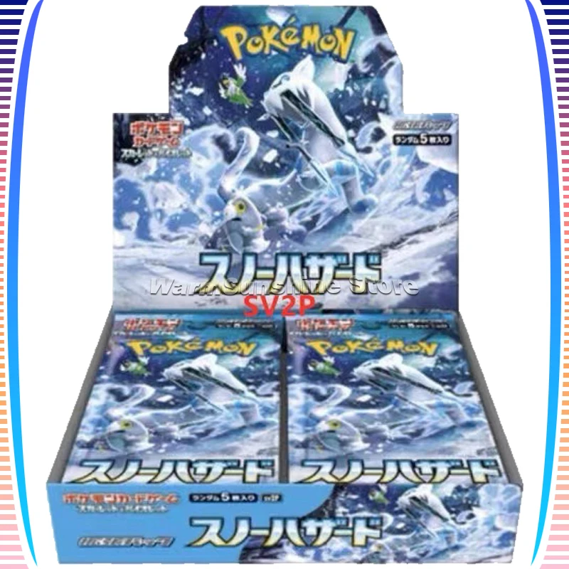 

Original Pokemon Card PTCG Japanese Edition Series SV2P Grusha Anime Game Trading Cards Box Children Christmas Birthday Gifts