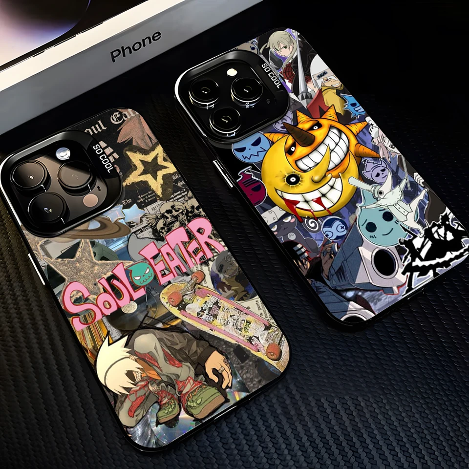 Anime S-Soul Eater Phone Case For iPhone 17 16e 15 14 13 12 11