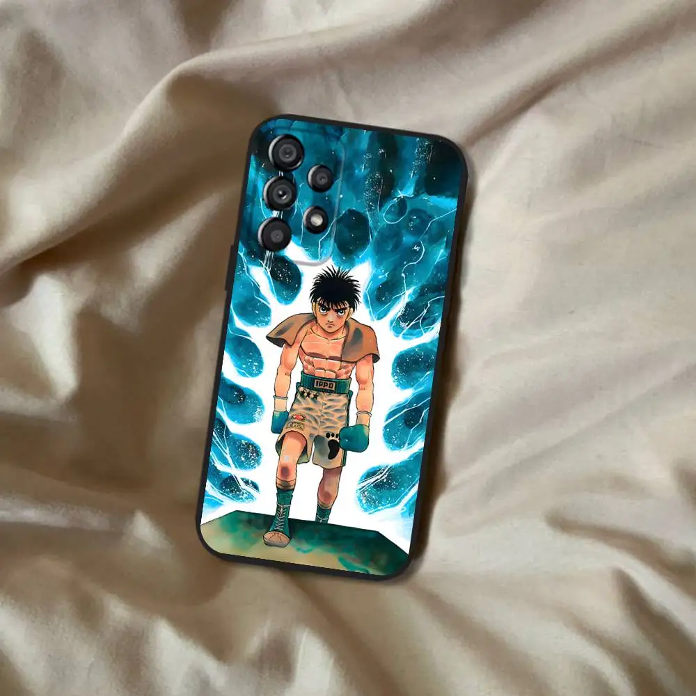 H-Hajime no Ippo Makunouchi Phone Case For Samsung Galaxy A20,A21s,A22,A31,A32,A52,A53,A72,73,A80 Soft Black Cover