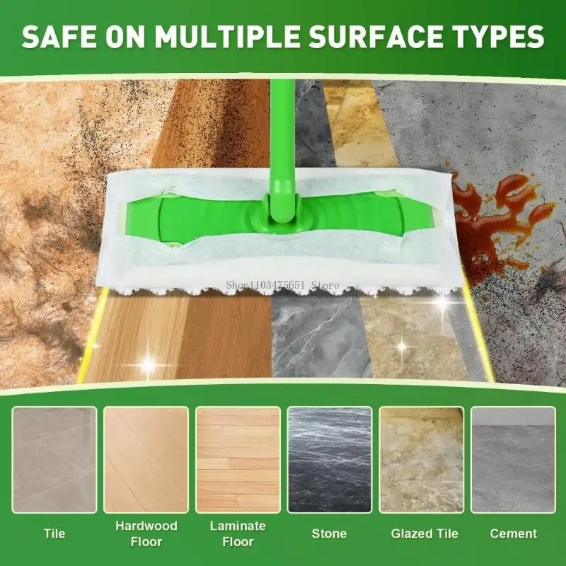 

Microfiber Dusting Mop Cloth Refills Mop Pad Replacement 40Pcs for Efficient Trapping Pet Hair and Debris Dust Remove