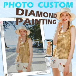 CHENISTORY Photo Custom Diamond Painting Full Square/Round Diamonds Art Kit Home Decoration Personalized Gift Embroidery Sale