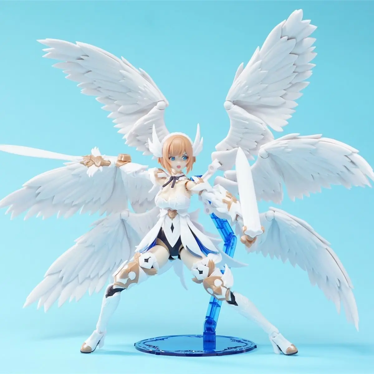 Fengyu Six Winged Black Angel Six Winged White Angel Arcanadea Special Hair Sickle Mobile Doll Children'S Toy