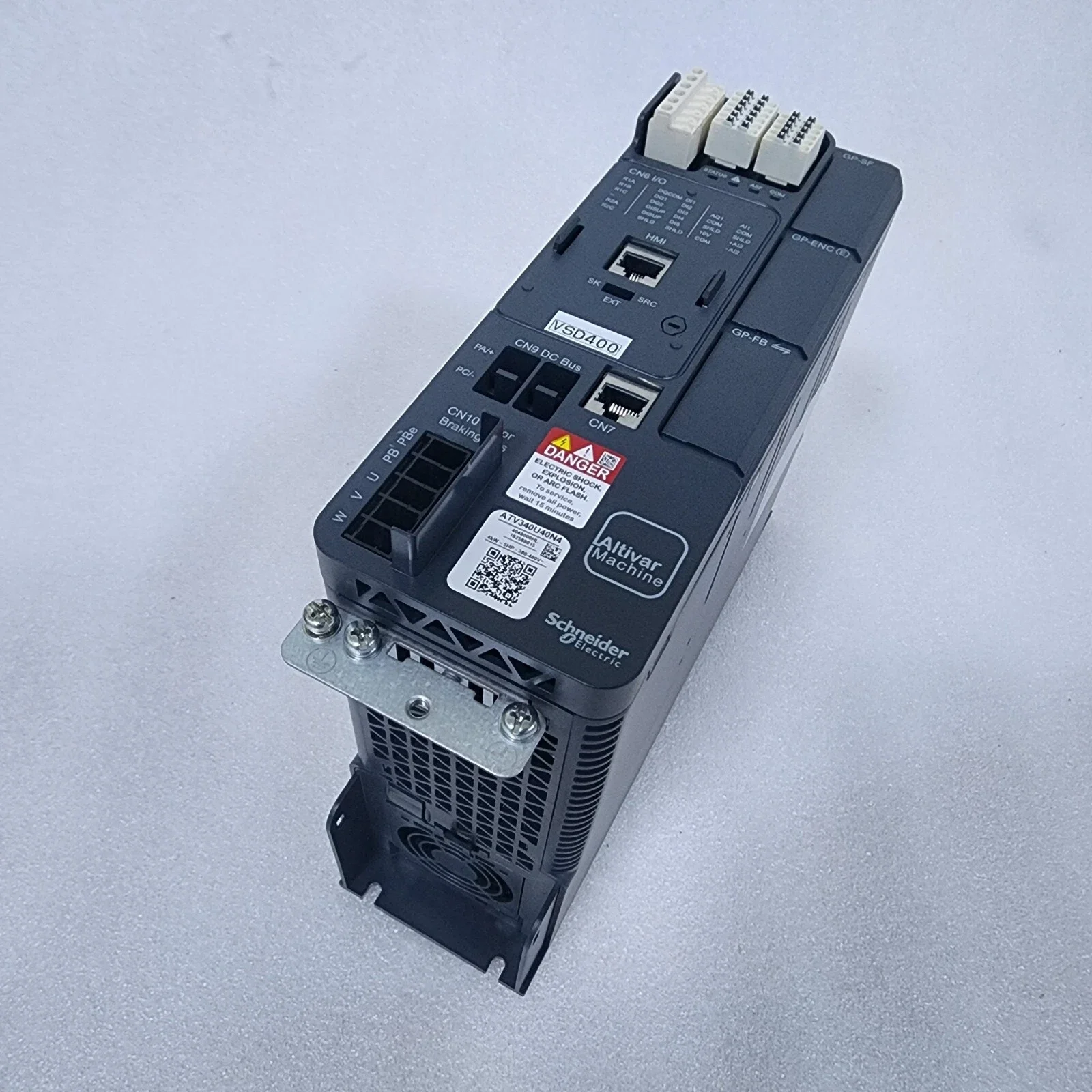 ATV340U40N4 variable speed drive, Altivar Machine ATV340, 4kW, heavy duty, 400V, 3 phases