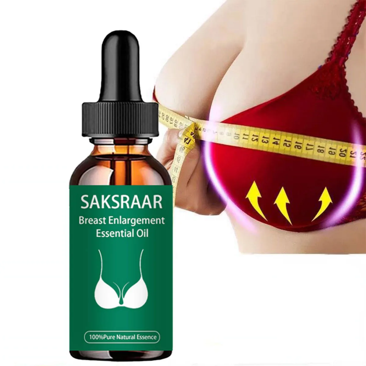 100%Pure naturaI breast  enlargement essential oil