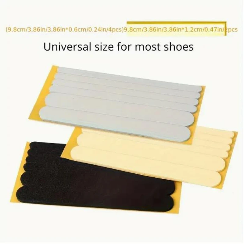 Anti-wear Thin Strips for High Heels Anti-slip Invisible Heel Stickers Self-adhesive Pasters Easy-cut Design Heel Back Stickers