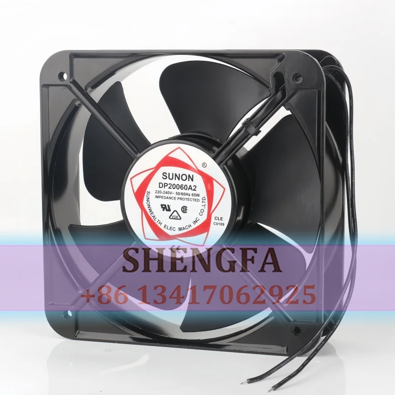 Cooling fan New Original SUNON 200V AC220-240V 65W DC EC 20060 20CM 200X200X60MM Industrial cabinet Aluminum frame DP20060A2