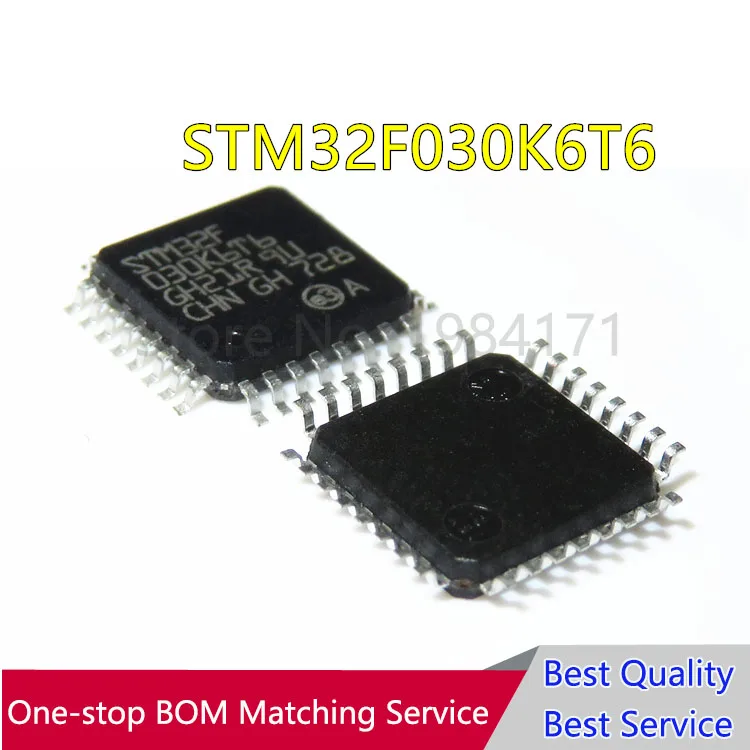 20Pcs  STM32F030K6T6 030K6T6 LQFP32   new