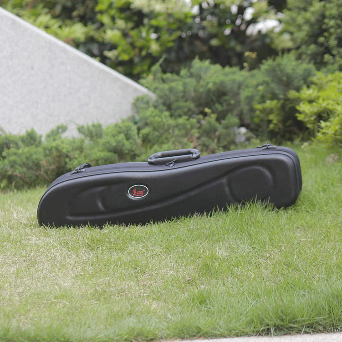 SLADE S85 Bb سوبرانو الساكسفون النحاس الجسم الأزرق الذهبي مستقيم ساكس Woowind أداة الساكسفون مع حالة القصب أجزاء الملحقات #6