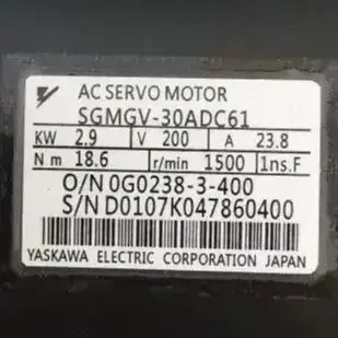 

SGMGV-30ADA61 Brand new Servo motor，SGMGV 30ADA61 Servo motor，Fast shipping，In Stock