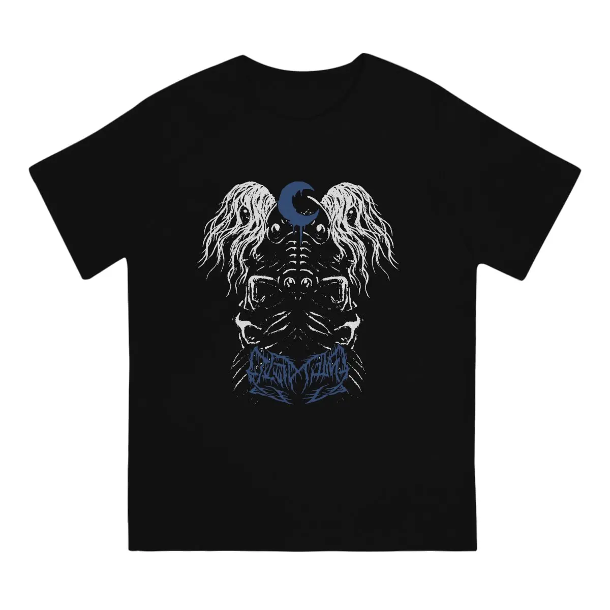 Vintage Leviathan No Light T-Shirts for Men Round Neck 100% Cotton T Shirts Old Testament Genie Short Sleeve Tees Summer