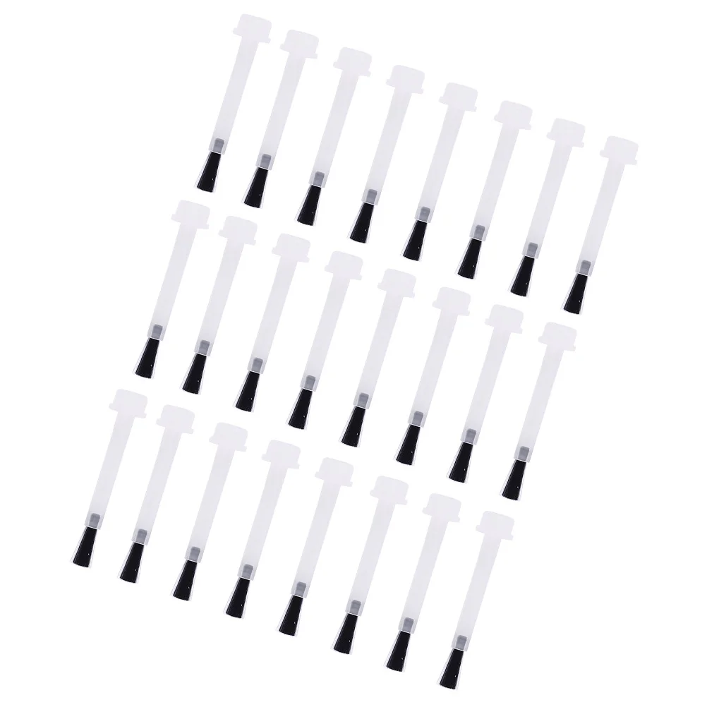

50pcs Nail Art Replacement Applicators Nail Polish Gel Brush Liquid Brush Manicure Tools Ergonomic Handle Durable