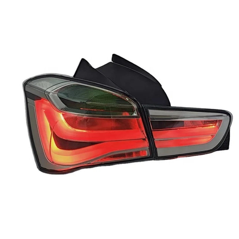 

For 2015-2018 1 Series F20 Rear Tail Light Assembly Clear Lens Blackened Steering Brake LED Restoration Quality 12V