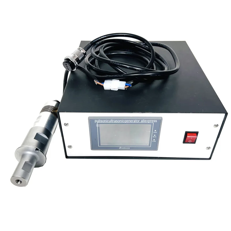 

Piezoelectric Ultrasonic Transducer And Power Generator For ABS PP PE PVC Plastic Welding Machine 20khz 2000W