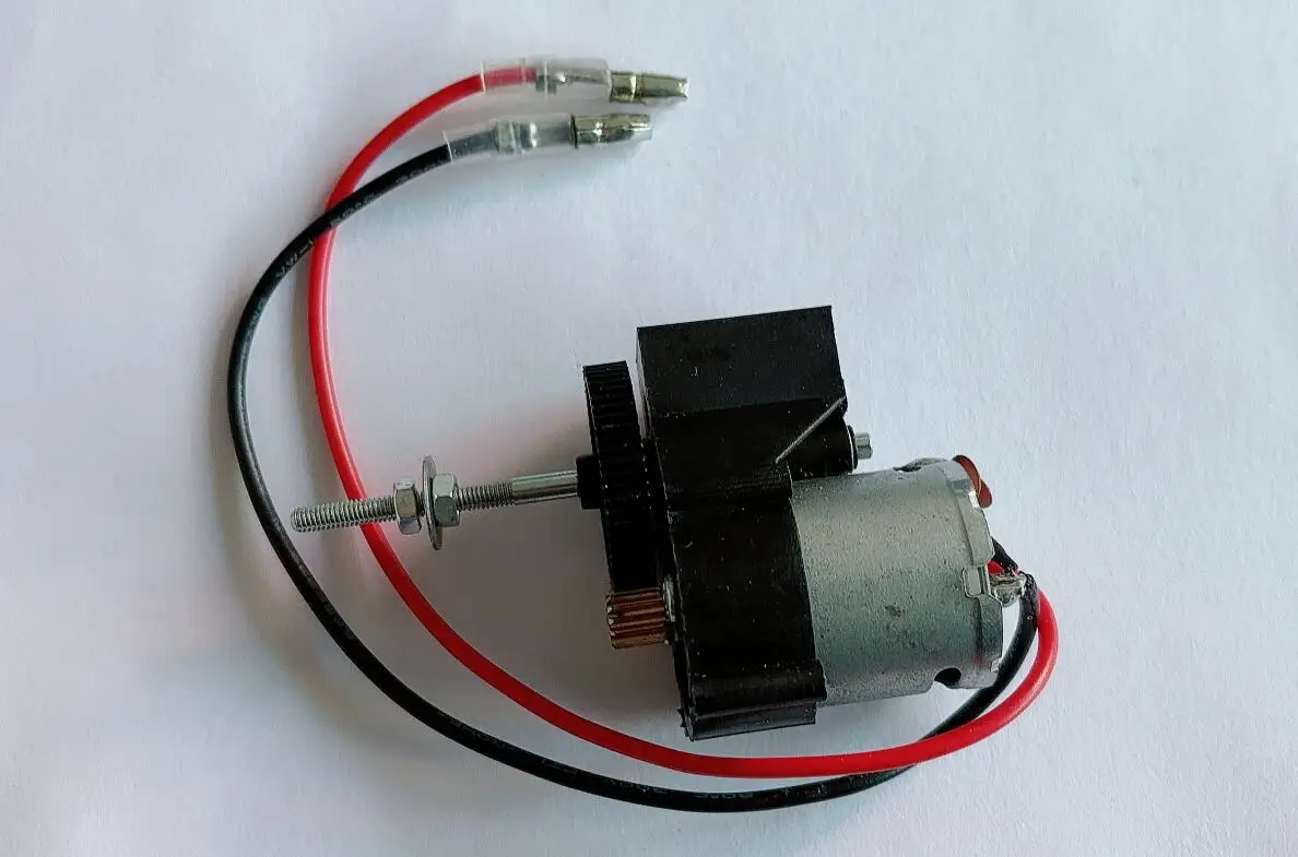 محرك فرشاة ناعمة 370 + مجموعة تروس تخفيض وحدة مجموعة صندوق التروس لطائرة Lanyu RC Fixwing KT Aerocraft #1