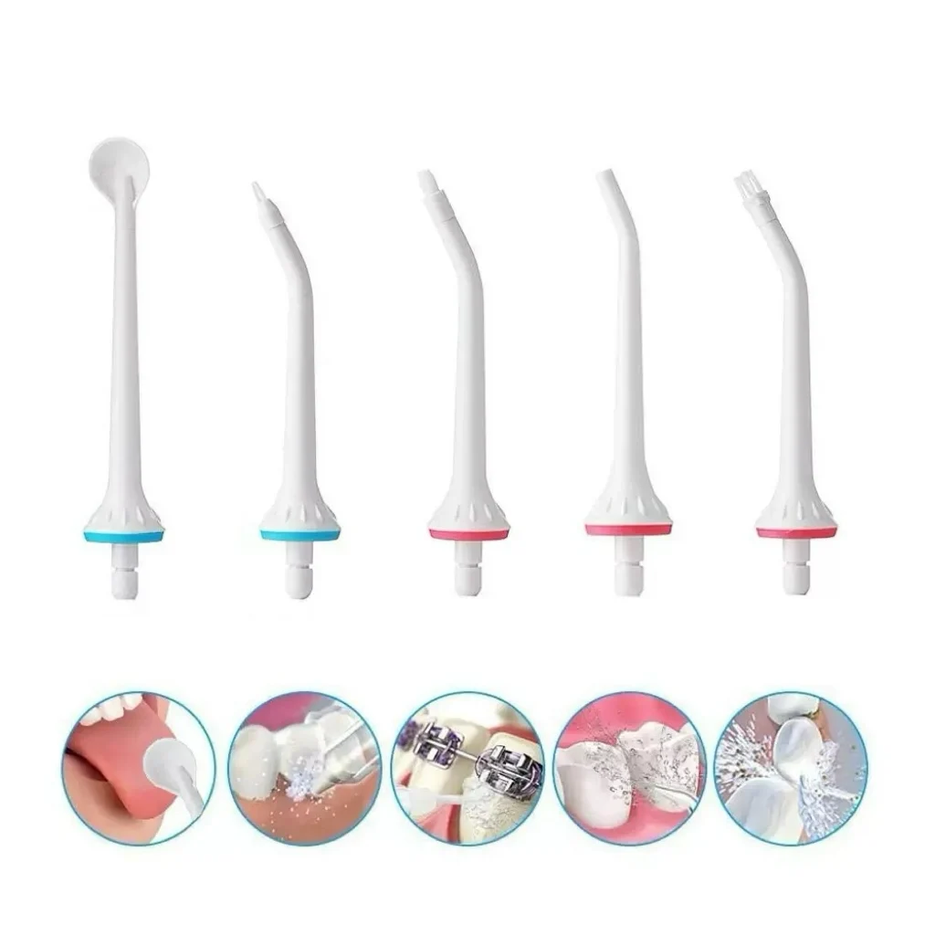 For INSMART YXY-801 Water Flosser Replacement Tips Oral Irrigator Dental Water Flosser Nozzels Heads Accessories
