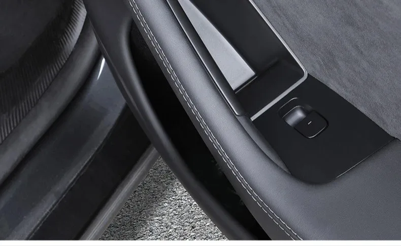 Auto-Türgriff-Aufbewahrungsbox für Tesla Model YL Juniper ABS Auto-Seitentürgriff-Aufbewahrungsfach Organizer Slot Case Zubehör – Detail 12
