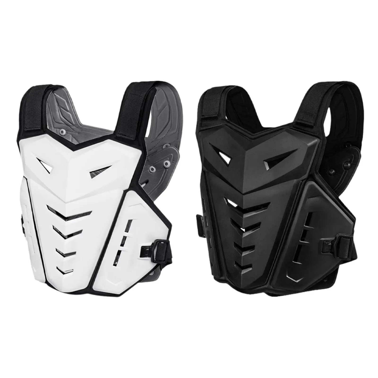 Comfortable Motorcycle Chest Protector Vest Adults Easy to Use Impact Resistant PP Shell Shock Absorbing Quick Wearing Motocross