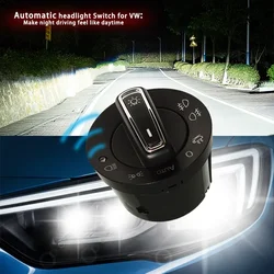 Pulsante automatico dell'interruttore della luce di nebbia del faro per VW Golf 7 6 5 MK6 Mk7 Jetta MK5 Tiguan MK1 MK2 Passat B6 B7 Tuning Polo Santana