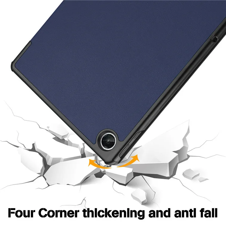 Folio-Hülle für Lenovo Tab M10 3rd Gen 10.1 2022, dreifach faltbare Smart Cover mit automatischer Schlaf-/Wachfunktion, mehrere Farben – Detail 3