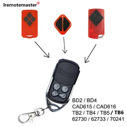 Controle remoto para B & D Tritran Garage, substituição da porta do diamante, 433,92 MHz, BND, TB2, TB4, TB5, TB6, TB2, BD4