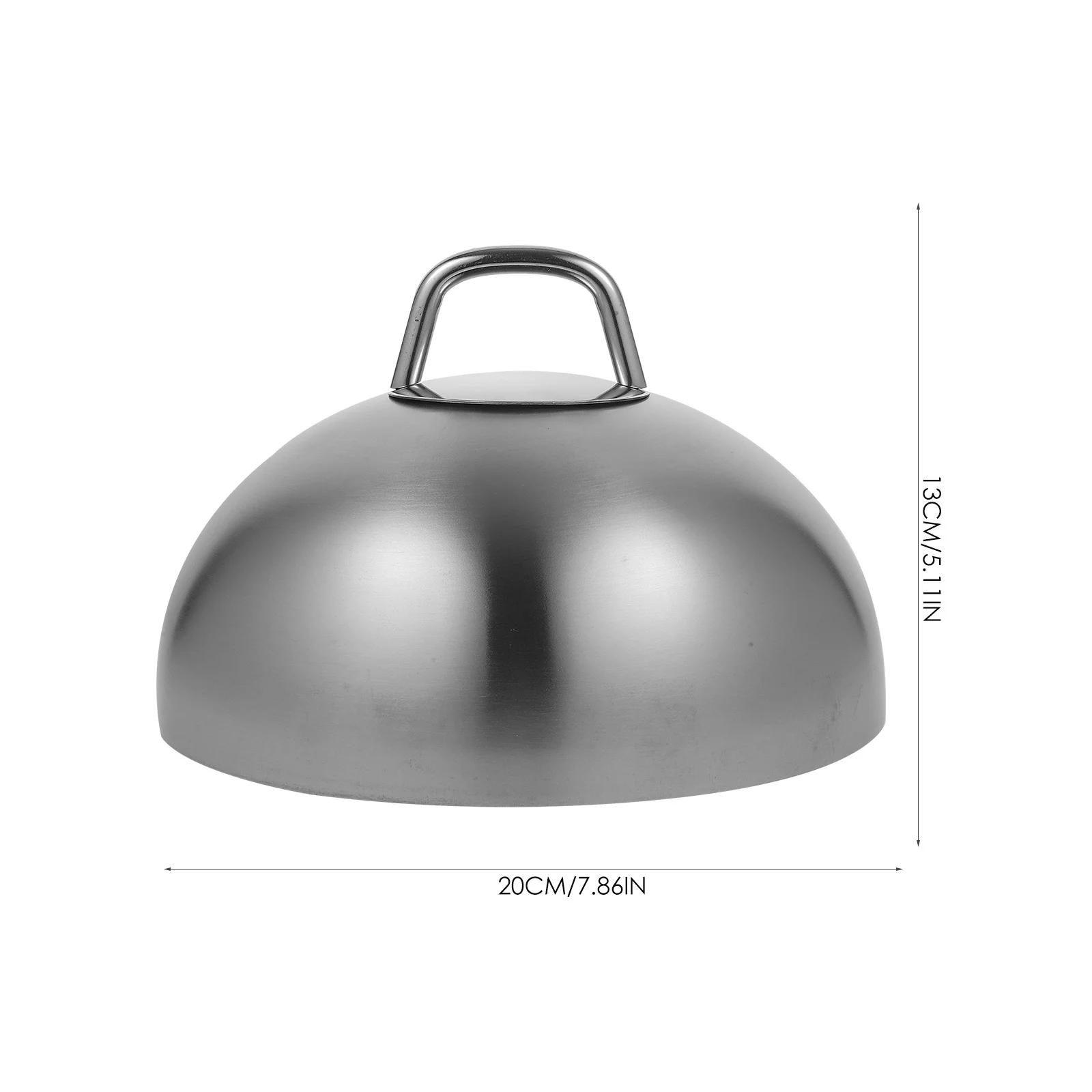 

Stainless Steel Food Dome Cover Oil-Proof Kitchen Food Lid Bbq Steak Protective Metal Cover Kitchen Supply