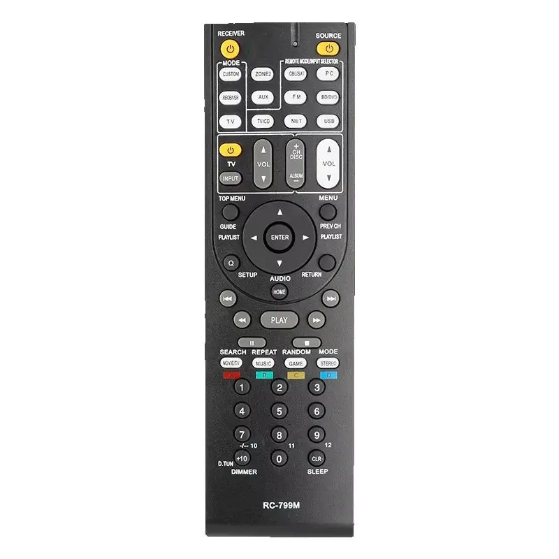 

RC-799M For Onkyo Remote Control Replacement, For Onkyo AV Receiver HT-S3500 HT-R391 HT-R548 HT-RC330 HTS3500 HTR391 HTR548