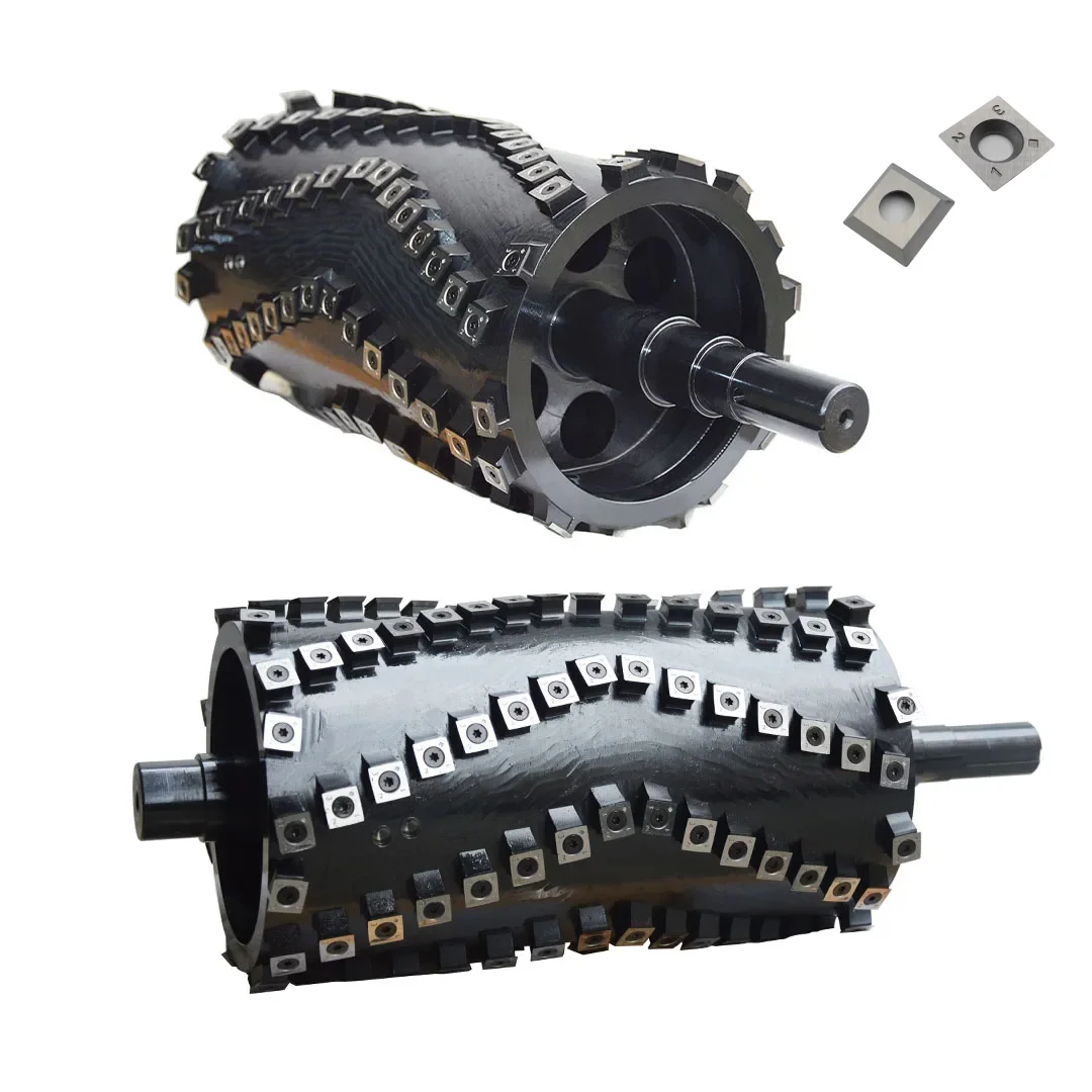 DH Woodworking Tool Cutter Head With Carbide Insert Blade Factory Price Light Duty Heavy Duty Spiral Cutter Head