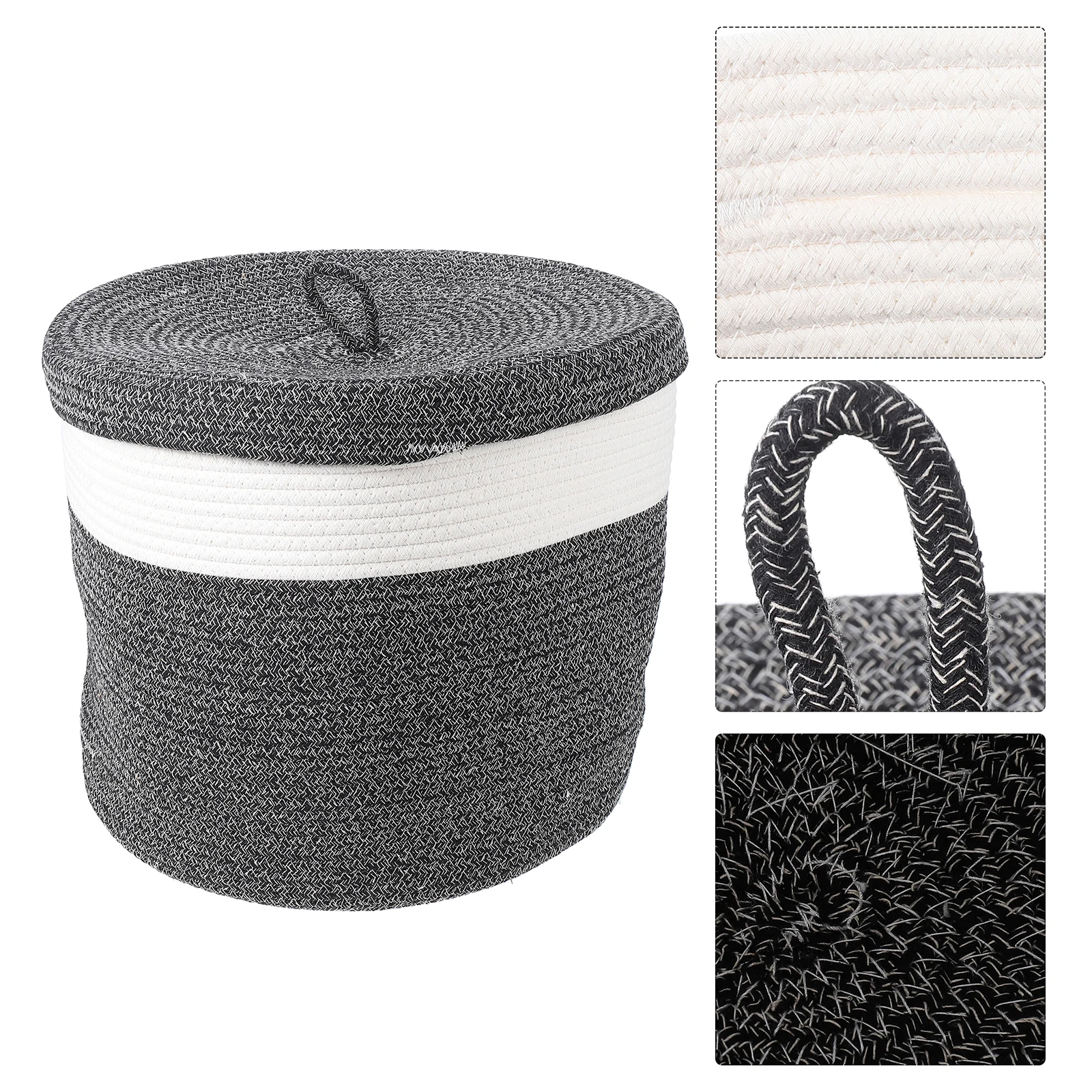 

Multifunctional Cotton Storage Basket Household Organizer For Objects Storage Box Clothes Sundries Bedroom Living Room Use