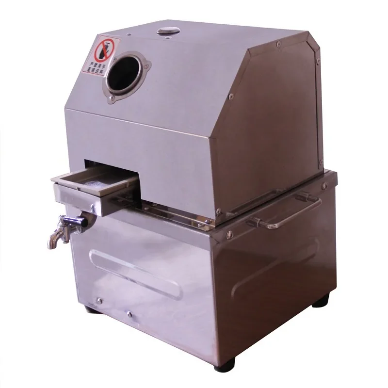 Desktop sugarcane machine, battery commercial sugarcane juicer, stainless steel electric mobile stall sugarcane machine