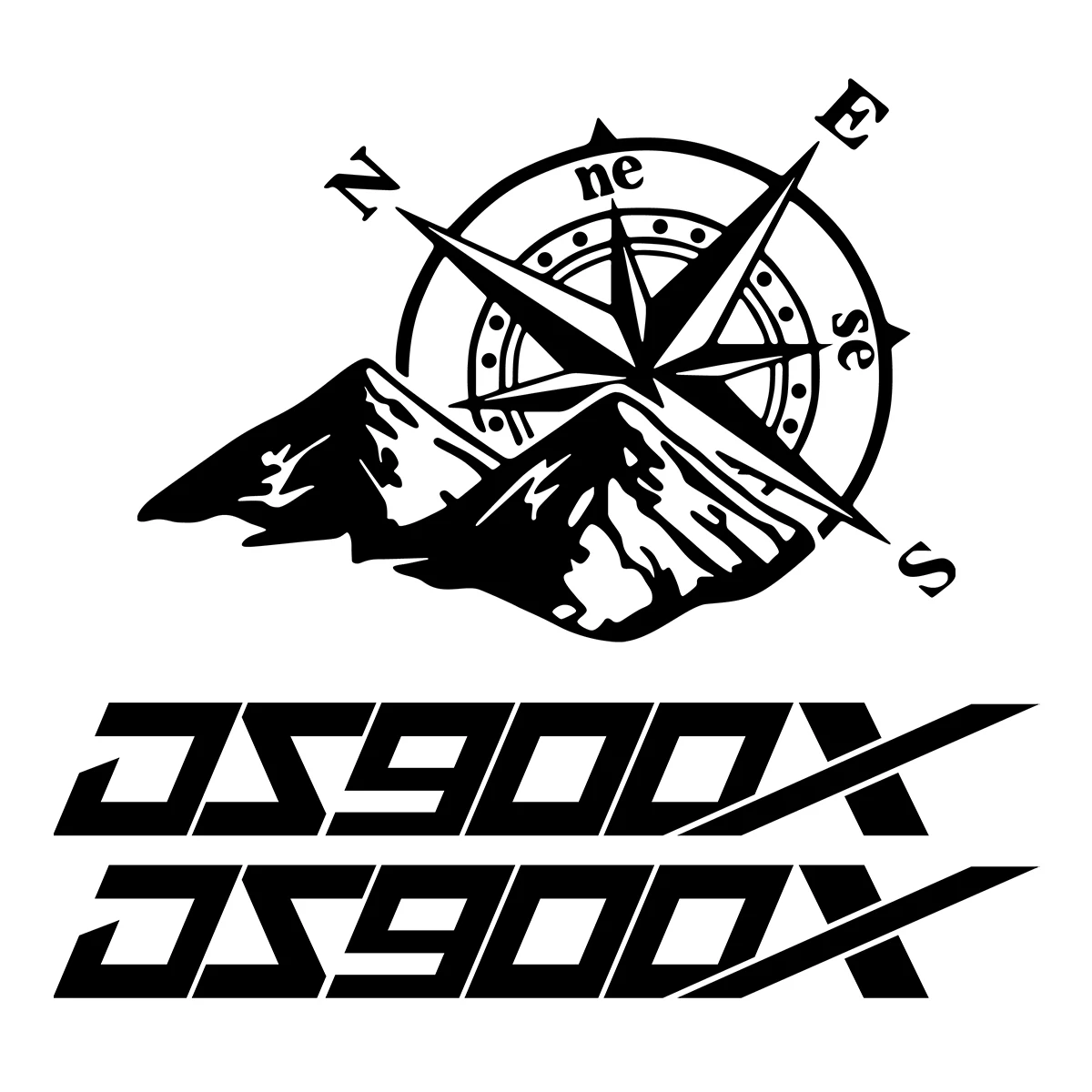 AliExpress NONE For VOGE Voge DS900X 900DSX Reflective Motorcycle Stickers Moto Bike Body Helmet Windshield Tail Box Vinyl Decals Accessories