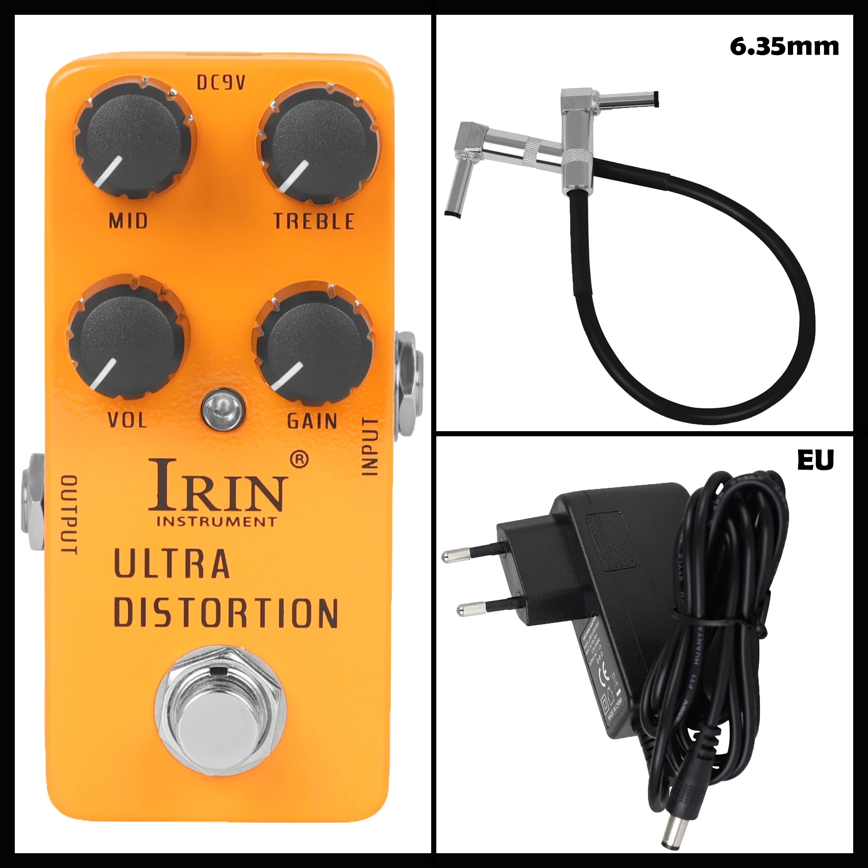 

IRIN RS-17 Electric Guitar Effects Pedals Ultea High Gain Distortion Guitar Effect Pedal True Bypass New Model Guitar Parts