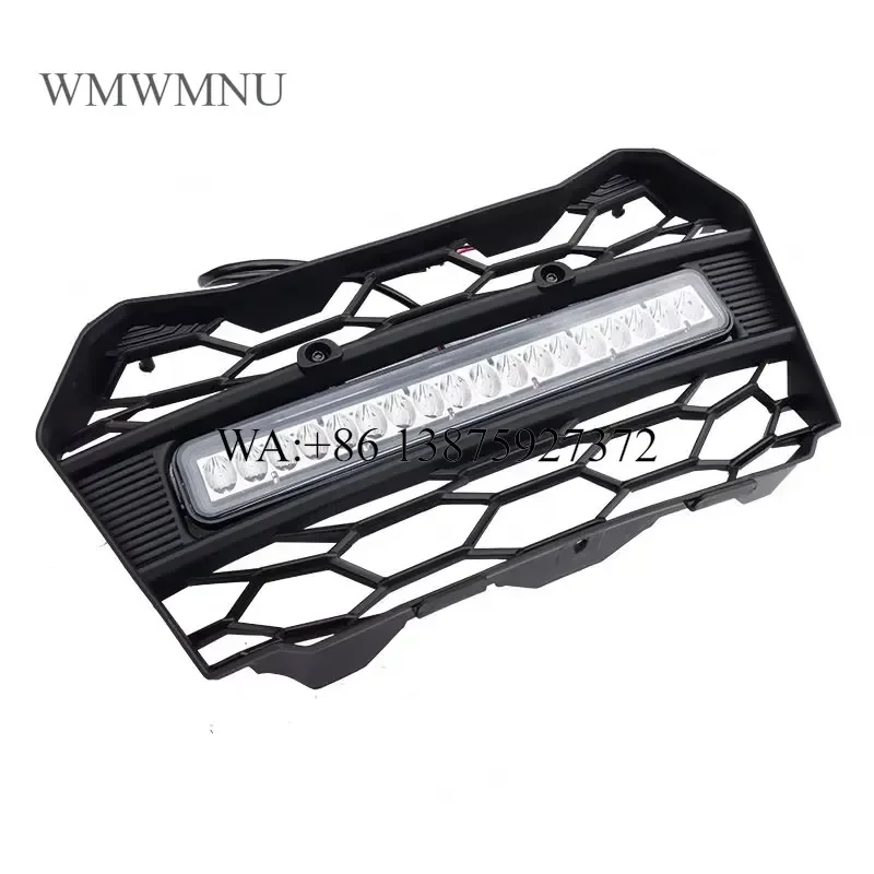 Wmwmnu Front Mesh Grille with LED Light Bar for Talon 1000R 1000X 1000X-4 2022 2023
