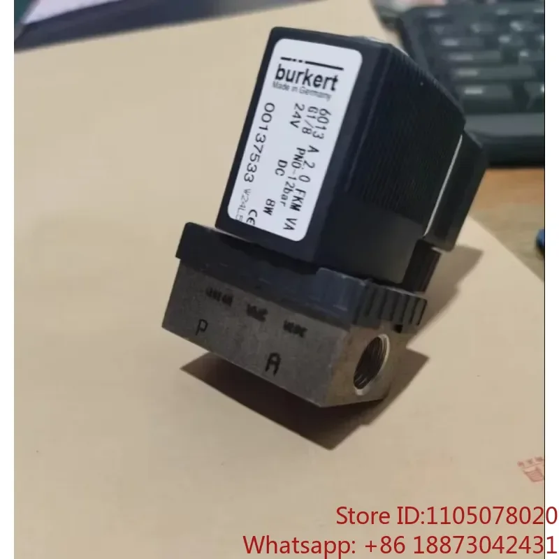 Baode/Baodi burkert6013 solenoid valve 00137533 stainless steel corrosion-resistant  1PCS