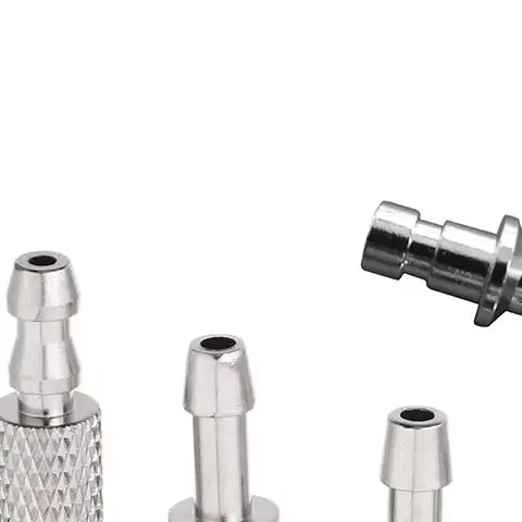 

Metal Air Hose Connector NIBP Adapter Blood Pressure Meter BP Cuff Joint Link Male Female Quick Connection Bayonet Airway Joints