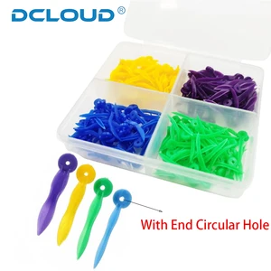 Einwegkeile für Zahnlücken mit kreisförmigen Löchern, Kunststoffkeil, Zahnmedizin, Mundpflegezubehör, medizinische Werkzeuge, 4 Größen 10 Hauptverkäufe Cunha Dentistry - №4