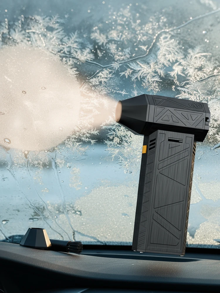 130000 giri/min Turbo Ventilatore Spolverino elettrico senza fili Spazzaneve regolabile a 3 marce per tastiera del computer Casa e auto all'aperto