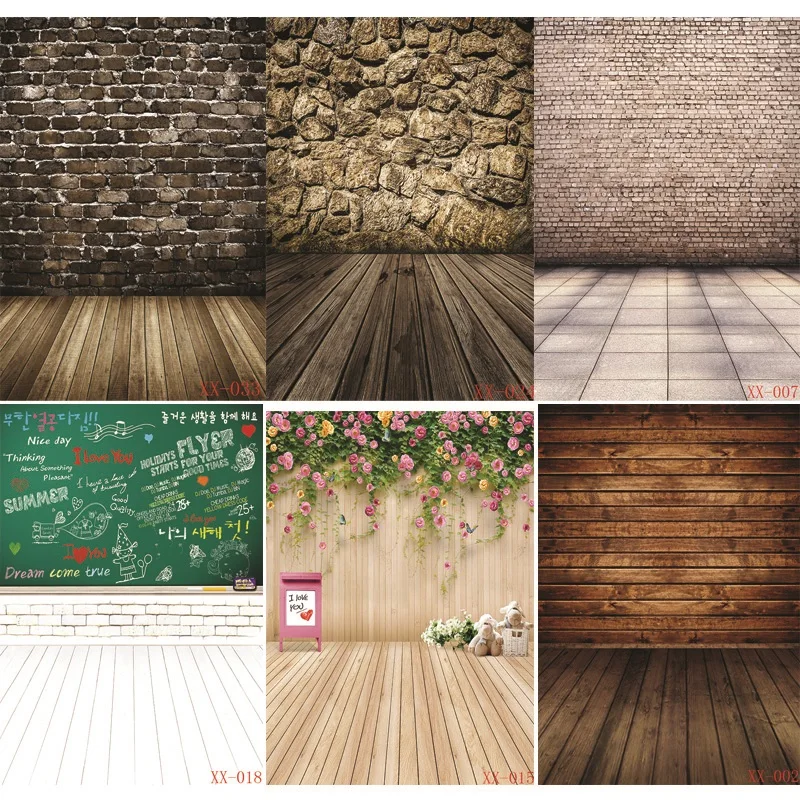 SHUOZHIKE Art Fabric Photography Backdrops Prop Wall and floor  Photography Background #21171