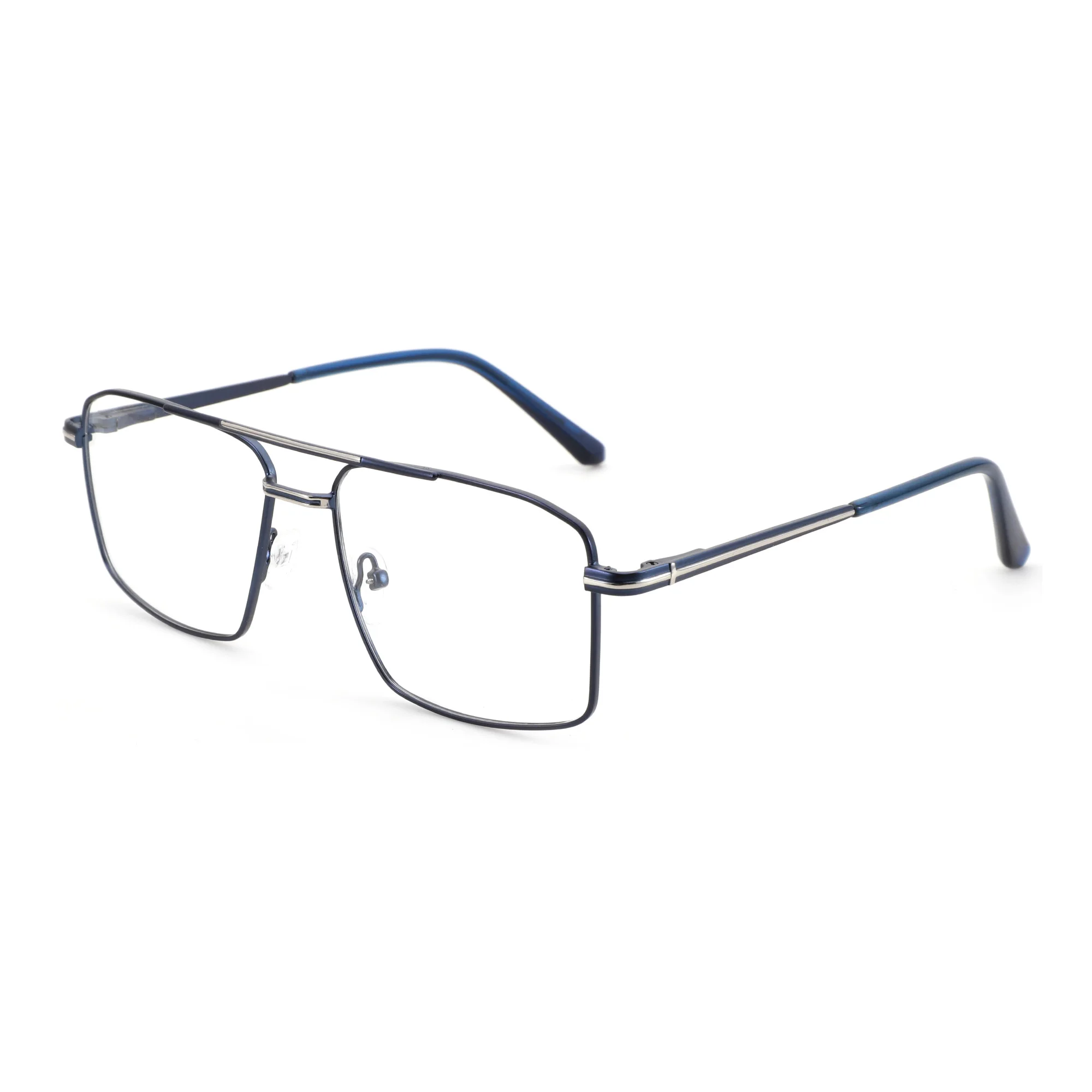 BLUEMOKY M Größe Beliebte Metall Brillen Für Männer Aviator Anti Blau Licht Photochrome/Myopie Optische Brillen 4