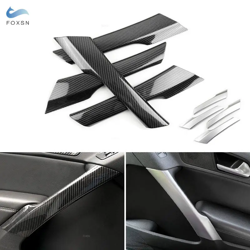 Car Styling Interior Door Handle Pull Cover Trim For VW Tiguan 2008 2009 2010 2011 2012 2013 2014 2015 2016