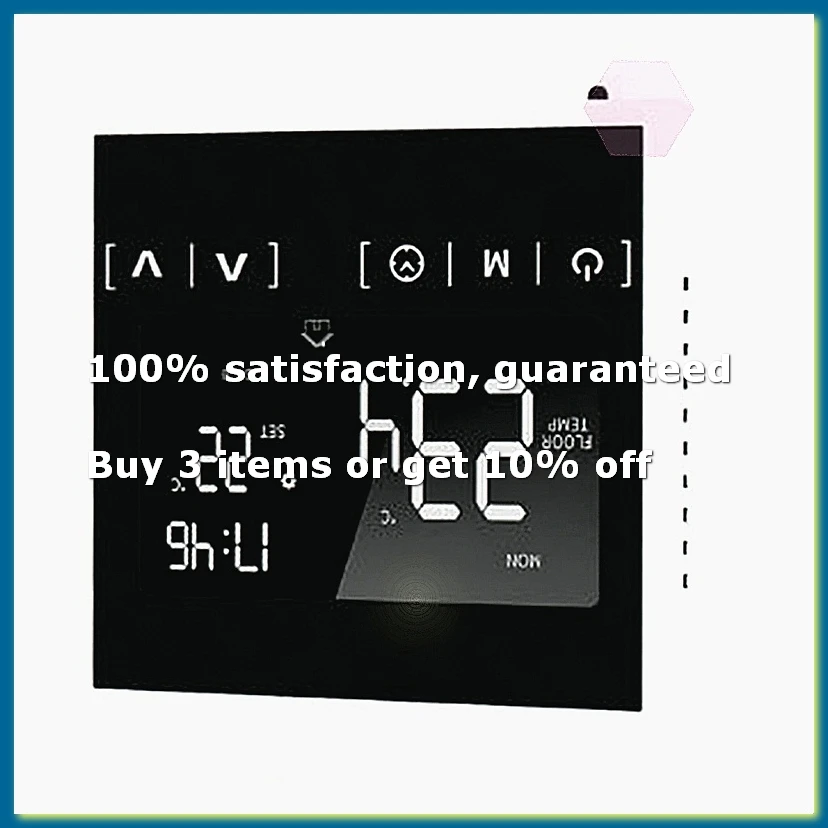 Smart LCD Touchscreen Thermostat for Home Programmable Electric Floor Heating System Thermoregulator AC 85-240V-WDL