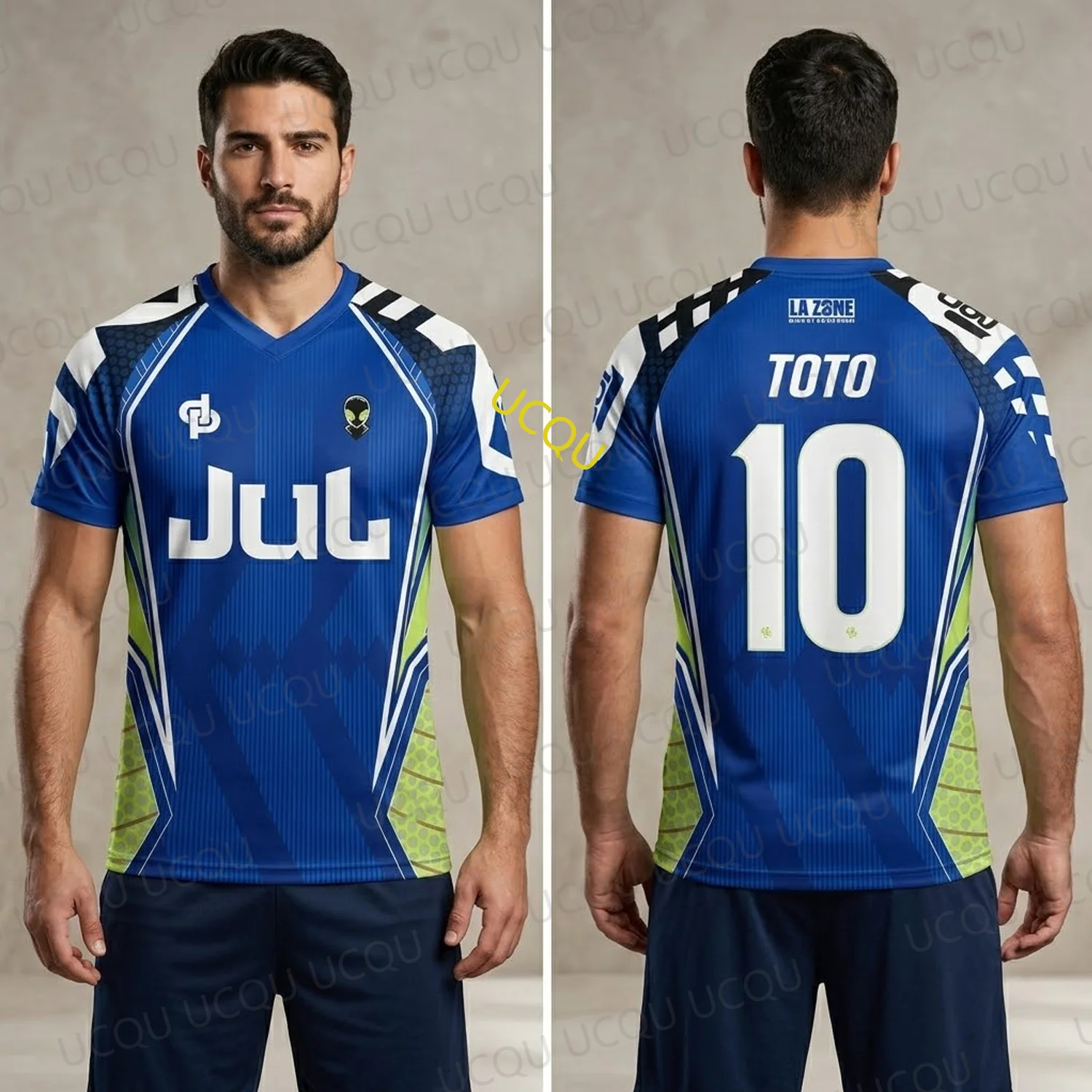 2026 JUL TOTO 10 3D Digitaldruck Atmungsaktives Trikot O-Ausschnitt Kurzarm T-Shirt Herren Damen Sommer Fan Freizeit-Oberteil Größenetikett