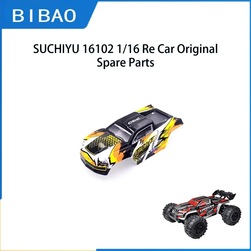 

SCY 16102 1/16 RC Car Original Spare Parts 6224 car shell yellow Suitable for SCY 16101 16102 16103 Car